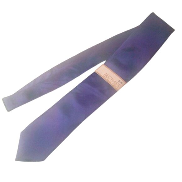 Michael Kors 100% Silk Tie - Purple - NWT - Picture 4 of 5